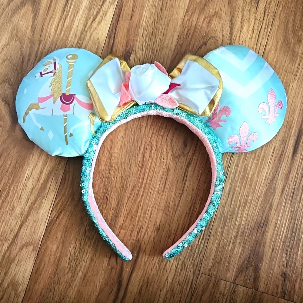 Minnie Ears Prince Charming Carousel Disney